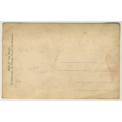 Large Group Of Belgian Soldiers / Uniform - Forest (Vintage RPPC ~1910s/1920s)