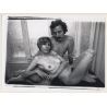 Jerri Bram (1942): Intense Portrait Of Natural Nude Couple (Vintage Photo ~1970s/1980s)