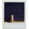 Photo Art: Balearic Impression / Wall - Pole (Vintage Polaroid SX-70 1980s)