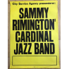 Sammy Rimington Cardinal Jazz Band (Vintage Swedish Jazz Poster DIN A1)