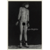 Nude Female Slave In Chains *9 / Hand & Foot Cuffs - BDSM (Vintage Photo GDR ~1960s)