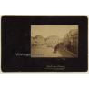 Bonn / Germany: Marktplatz - Rathaus / Market Place - City Hall (Vintage Albumen Silver Print ~1900s)