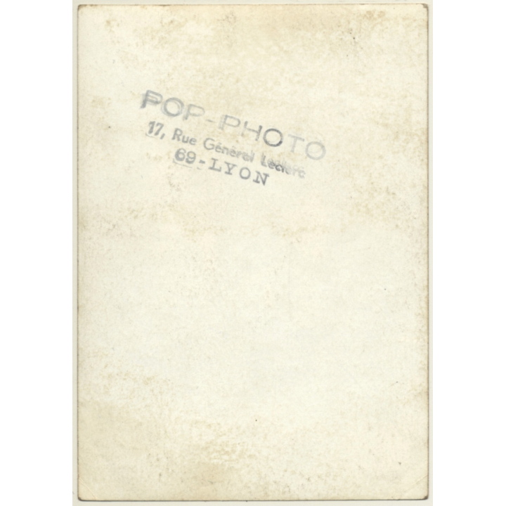 Mistress Whips Bare Butt Of Tied Maid / BDSM (Vintage Photo France ~1960s)