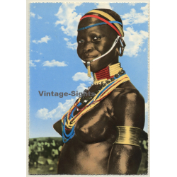East Africa: Kuria Girl / Risqué - Ethnic - Jewelry (Vintage PC)