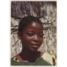 Senegal: Pretty Young Girl With Funky Braids / Ethnic (Vintage PC)