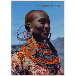 East Africa: Maasai Woman / Tribal Jewellery - Ethnic (Vintage...