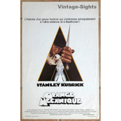 Stanley Kubrick: Clockwork Orange (Vintage Belgian Movie Poster 1972)