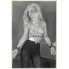 Topless Maid W. Blonde Wig / Steel Waist Belt & Handcuffs BDSM (2nd Gen. Photo GDR ~1960s)