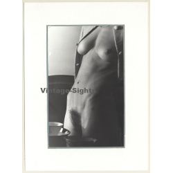 R.Folco: Beautiful Slim Nude / ABS - Risqué (Vintage Photo France 1980s)