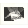 R.Folco: Woman Flashes Legs & Stockings / Risqué (Vintage Photo France 1960s/1970s)