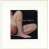 R.Folco: Leg Study Of Nude Woman In Nylons (Vintage Photo France 1980s)