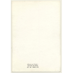 2 Semi Nudes In Lesbian Encounter*4 / Butt - Risqué (Vintage PC ~1970s)