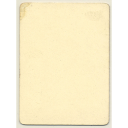 French Nude *2 / Risqué (Vintage Photo Transparency Film On CDV  ~1900s)