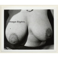 Close-up Of Womans' Big Boobs / Risqué (Vintage Photo ~1960s/1970s)