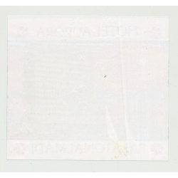 Hotel Aurora / Balatonalmadi / Hungary (Vintage Luggage Label)