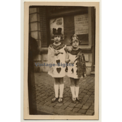 Carnival Belgium: Sparkmaries / Funkenmariechen (Vintage RPPC...