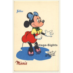 Walt Disney / Tobler: Minnie Mouse (Vintage French PC 1950s)