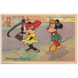 Walt Disney: Mickey Mouse, Minnie Et Pluto *3 (Vintage PC 1950s)