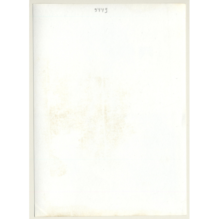 Slim Topless Woman In Jeans / Eyes - Small Boobs (Vintage Photo GDR ~1970s)