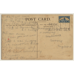 Union Castle Line South & East Africa Carnarvon Castle Steamer (Vintage PC)