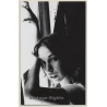 Jerri Bram (1942): Portrait Of Beauty Leaning Against Window (Vintage Photo ~1970s)