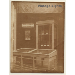 Horlogerie Uurwerkmakerij Watchmaker Sales Counter (Vintage Photo ~1900s/1910s)
