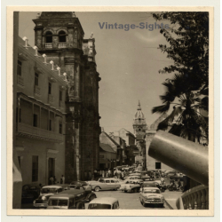 Cartagena / Colombia: Iglesia San Pedro - Catedral / Street View (Vintage Photo 1957)