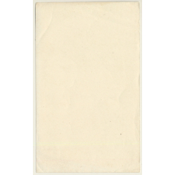 Semi Nude Female In Cheeky Lingerie / Boobs Flashing - Boudoir (Vintage Print ~1920s/1930s)