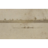 Rowing: Two With Helmsman*1 (Rare Vintage Cabinet Card ~1900s/1910s)