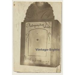 Photo Shooting Gallery Machine Photographiez-Vous / Funfair (Vintage Photo ~1900s/1910s)