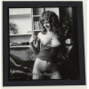 Bruce Warland: Sweet Longhaired Semi Nude*2 / Boobs (Vintage Contact Print 1960s)