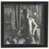 Bruce Warland: Funny Female Nude With Wool Hat*3 / Bunny (Vintage Contact Print 1960s)