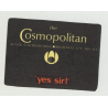 The Cosmopolitan - Denver / USA (Vintage Luggage Label)