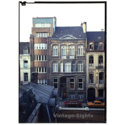 Amsterdam?: Modern House Facade / Gracht - Architecture (Vintage Large Format Diapositive 1970s)