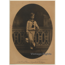 S.A.R. Le Prince Léopold De Belgique (Large Vintage Phototype...