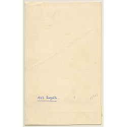 Foto Durán / Palma: Young Woman With Accordion (Vintage Photo 1943)