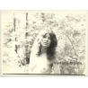 Jerri Bram (1942): Upper Body Of Pretty Nude Hippie Woman (Vintage Photo ~1970s)