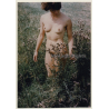 Natural Nude Woman In High Grass (Vintage Photo ~1980s)