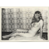 Androgynous Nude On Sheepskin / 70s Wallpaper (Vintage Photo GDR ~1980s)