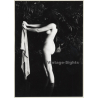 Jerri Bram (1942): Nude Woman In Lake Holding Towel (Vintage Photo ~1970s)