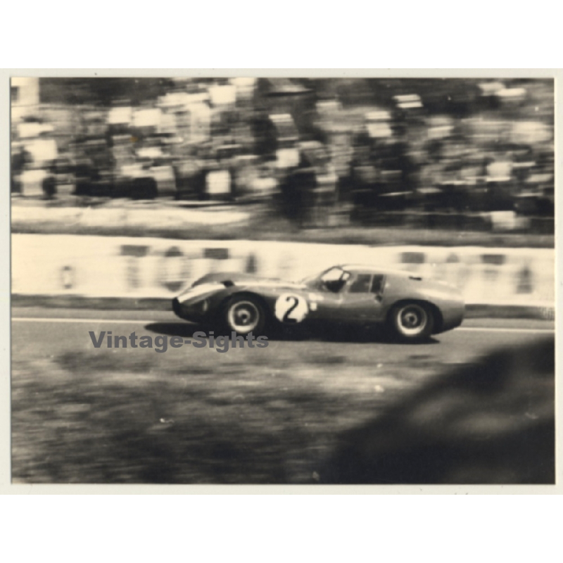 24h Du Mans / 1964: Maserati Tipo 151 - Simon / Trintignant (Vintage Photo)
