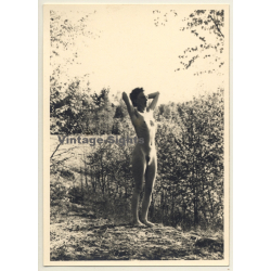 Gerhardt Kind: Nude Study Of Natural Woman In Forest (Vintage Photo ~1940s)