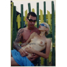Nelly Gavrilove: Portrait Of Punky Semi Nude Couple (Large Original Photo 2000)