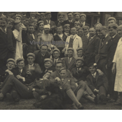 Mensur Studentenverbindung - Burschenschaft - Schmiss*2 (Vintage Photo 1920s)