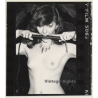 Semi Nude Transsexual Strip Dancer*1 (Vintage Contact Sheet Photo 1980s)