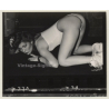 Semi Nude Transsexual Strip Dancer*14 (Vintage Contact Sheet Photo 1980s)