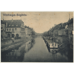 Strasbourg: Vue De L'Ill Près De L'Ancienne Boucherie (Vintage Print 1900s/1910s)