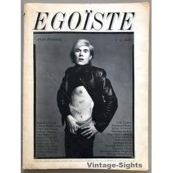 Egoïste N° 10: Andy Warhol by Richard Avedon (Rare Lim.Ed. Magazine 1987)