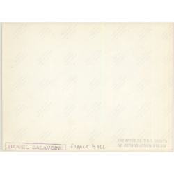 France Gall & Daniel Balavoine On Stage*1 / Starmania? (Vintage Press Photo 1970s/1980s)