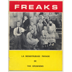 Freaks - La Monstrueues Parade De Tod Browning (Vintage Cinema Program 1960s)